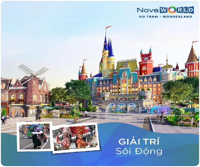Tổ hợp khu vui choi giải tri novaworld hồ tràm-tropicana park