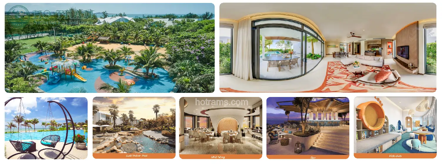 Tiện ich cảnh quan dự án sanctuary Hồ Tràm - Hồ Chí Minh City
